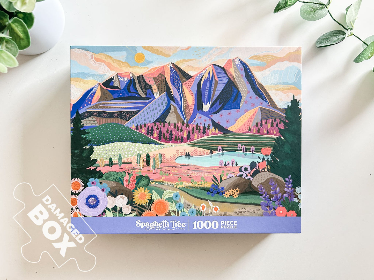 Mountains & Valleys 1000 Pc Puzzle *DAMAGED BOX*