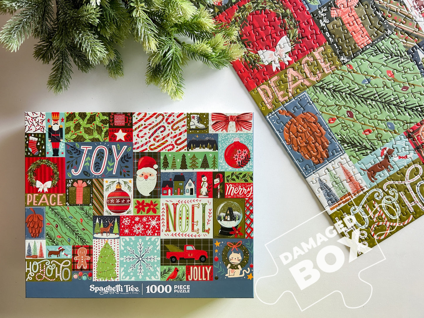 Merry Medley 1000 Pc Puzzle *DAMAGED BOX*