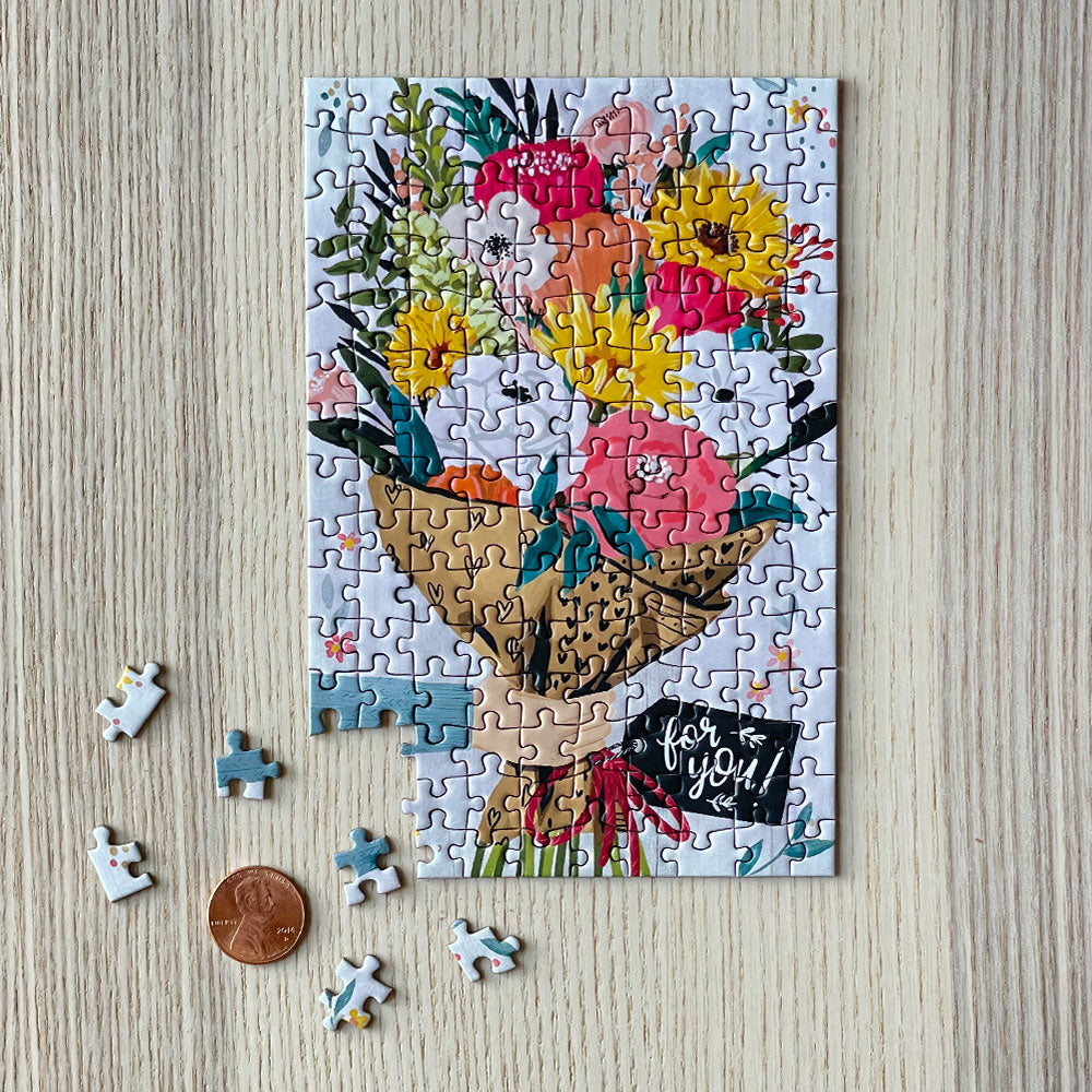 Flowers for You 150 Pc Mini Puzzle