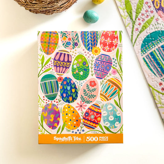 Feeling Eggstra 500 Piece Easter Egg Puzzle