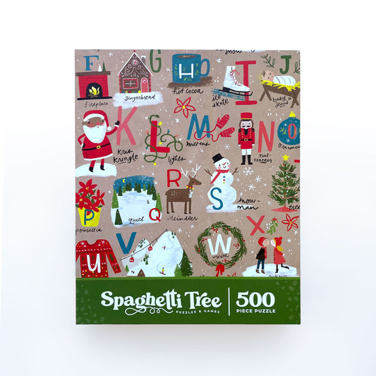 ABC's of Christmas 500 Pc Puzzle