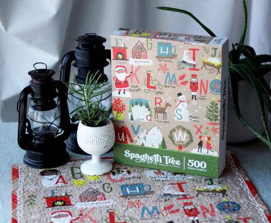 ABC's of Christmas 500 Pc Puzzle